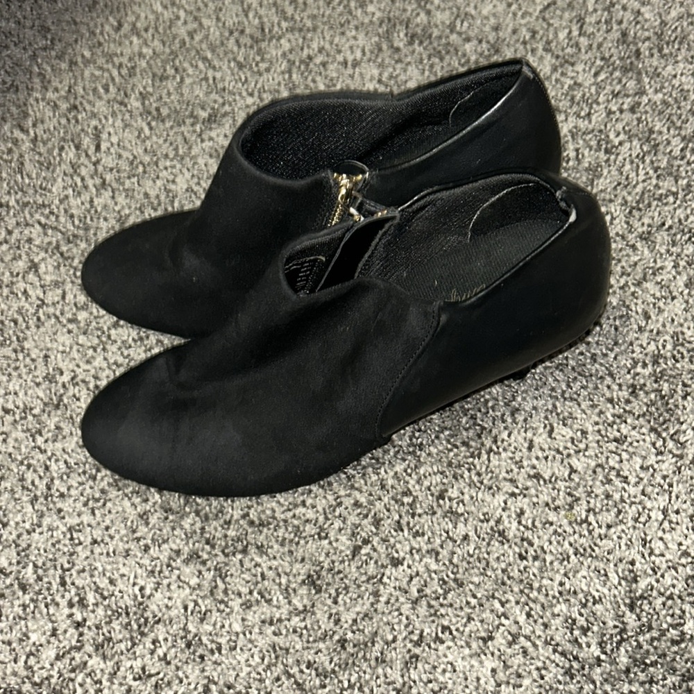 Black heeled boots - size 11 - Picture 3 of 10